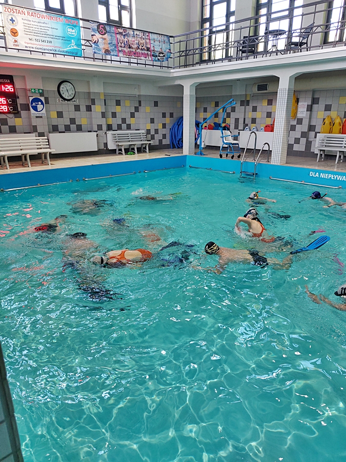 Hokej pod wodą Walenie Siemianowice Śląskie Trening 24 V 2025